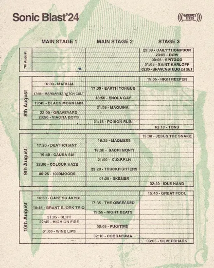 horarios-set times-schedule-sonicblast-festival-2024.jpg